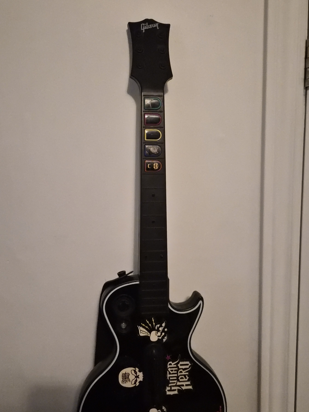 Guitar Hero Black Les Paul Xbox 360 Controller